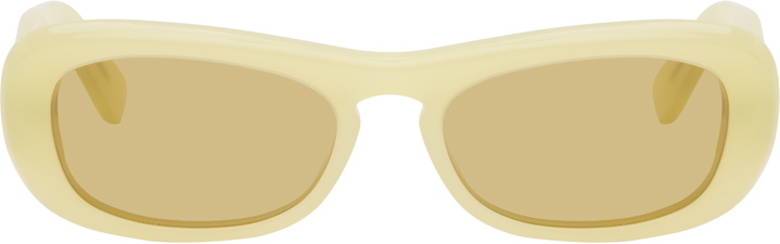 Photo: RETROSUPERFUTURE Yellow Sugo Sunglasses