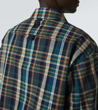 Comme des Garçons Homme Checked cotton and linen blouson