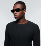 Miu Miu Logo oval sunglasses