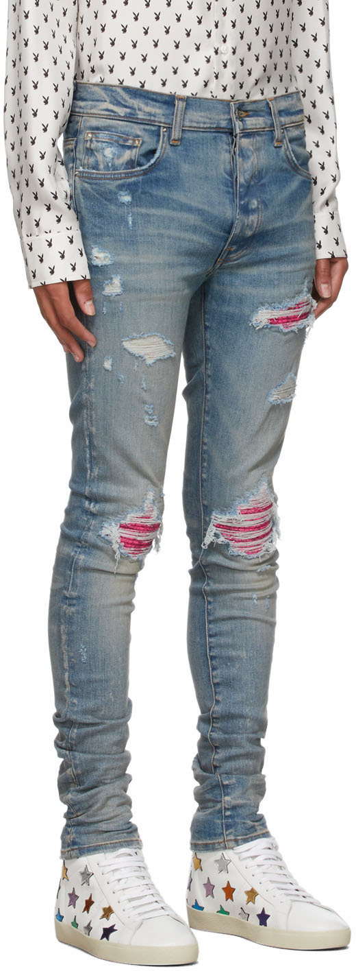 Amiri pink hot sale jeans