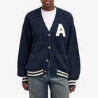 A Bathing Ape Women's College Cardigan in Navy 
