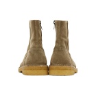 Isabel Marant Taupe Suede Claine Boots