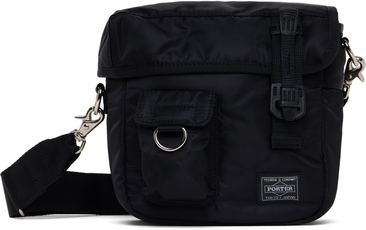 Photo: Comme des Garçons Homme Black PORTER Edition Nylon Twill Pouch