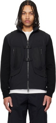 Moncler Black 'Matt Black' Spica 2-in-1 Vest
