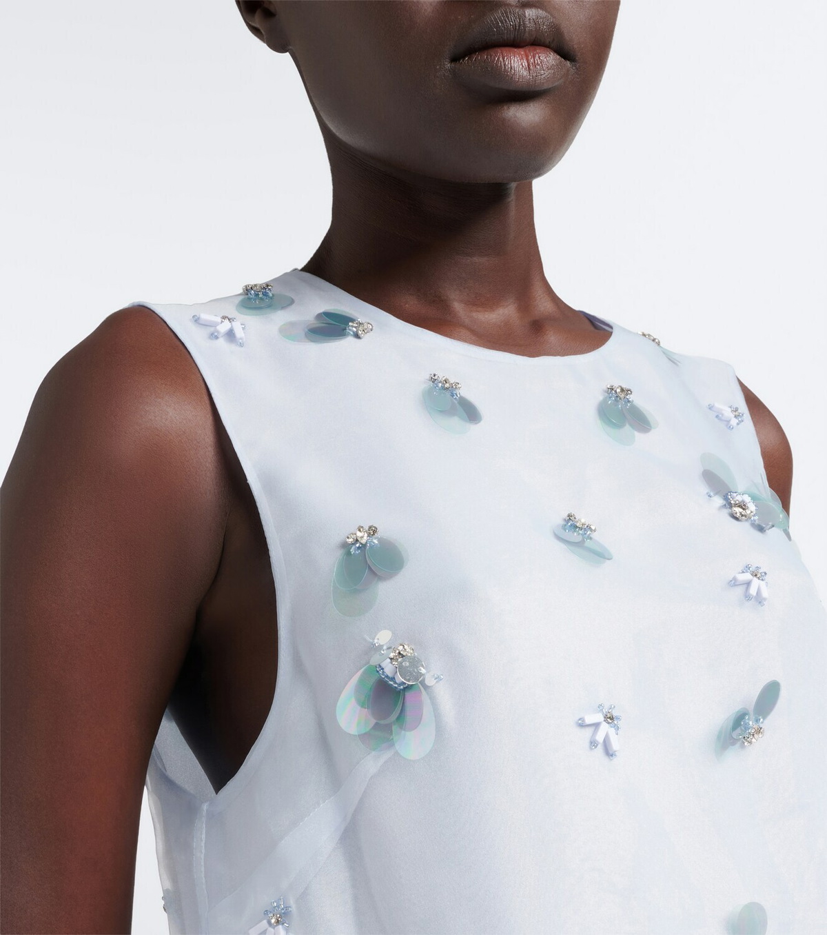 Simkhai Celia embellished top
