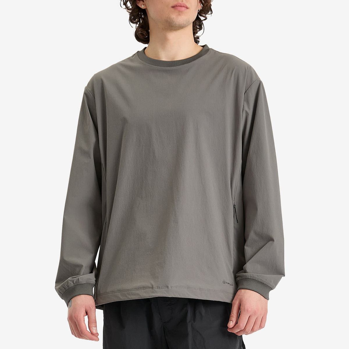Snow Peak Men's Active Comfort Pullover in Grey