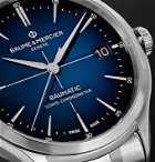 Baume & Mercier - Clifton Baumatic 10468 Automatic Chronometer 40mm Stainless Steel Watch, Ref. No. M0A10468 - Blue