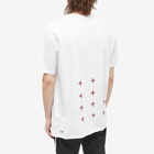 Ksubi Men's 4x4 Biggie T-Shirt in White/Red