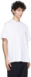 Wooyoungmi White Logo T-Shirt