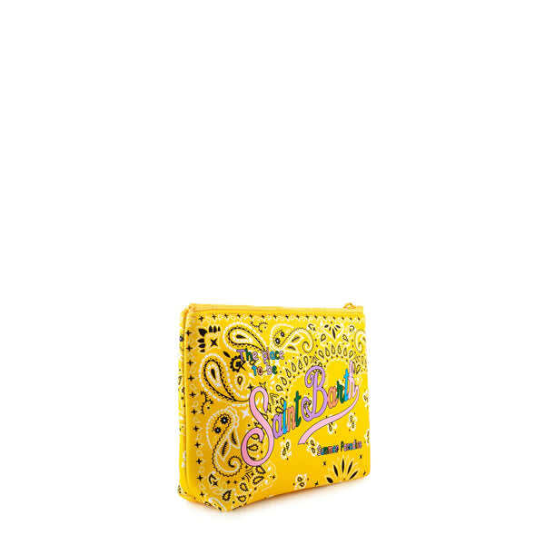 MC2 Saint Barth Aline Scuba Pochette With Bandanna Print