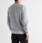 Inis Meáin - Donegal Merino Wool and Cashmere-Blend Sweater - Gray