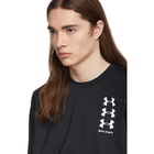 Palm Angels Black Under Armour Edition Mesh Long Sleeve T-Shirt