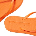 Sleepers Tapered Signature Flip Flop in Orange