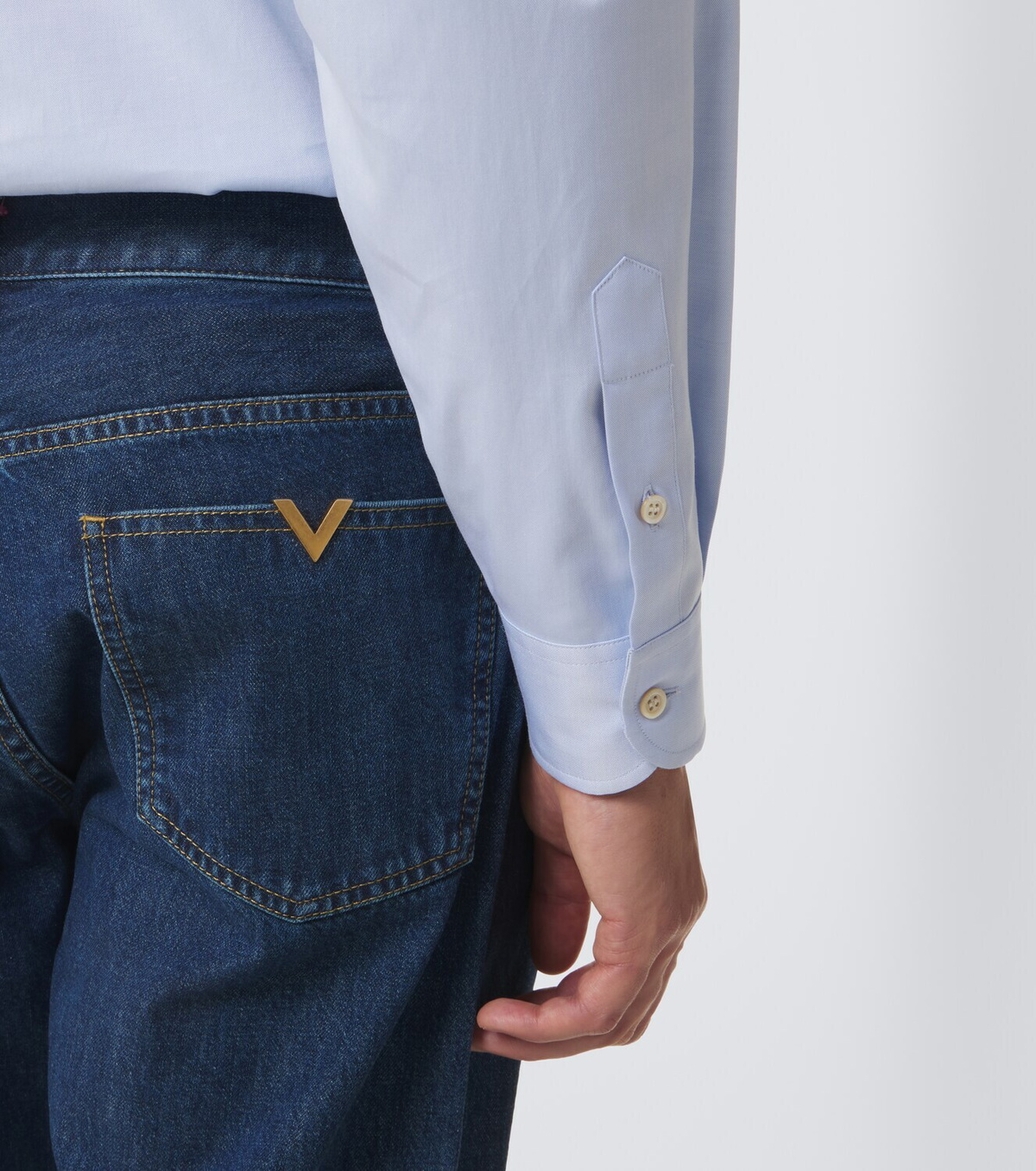 Valentino VGold straight jeans