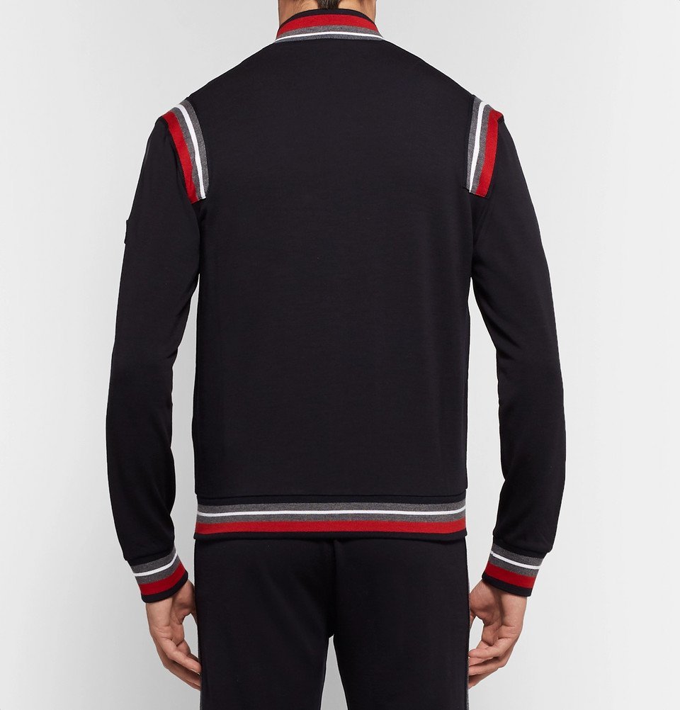 ZEGNA　TECHMERINO ジップアップブルゾン【L】トラックジャケット ZEGNA TECHMERINO ジップアップブルゾン【L】トラックジャケット