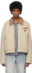 C2H4 Khaki Mechanist Work Jacket