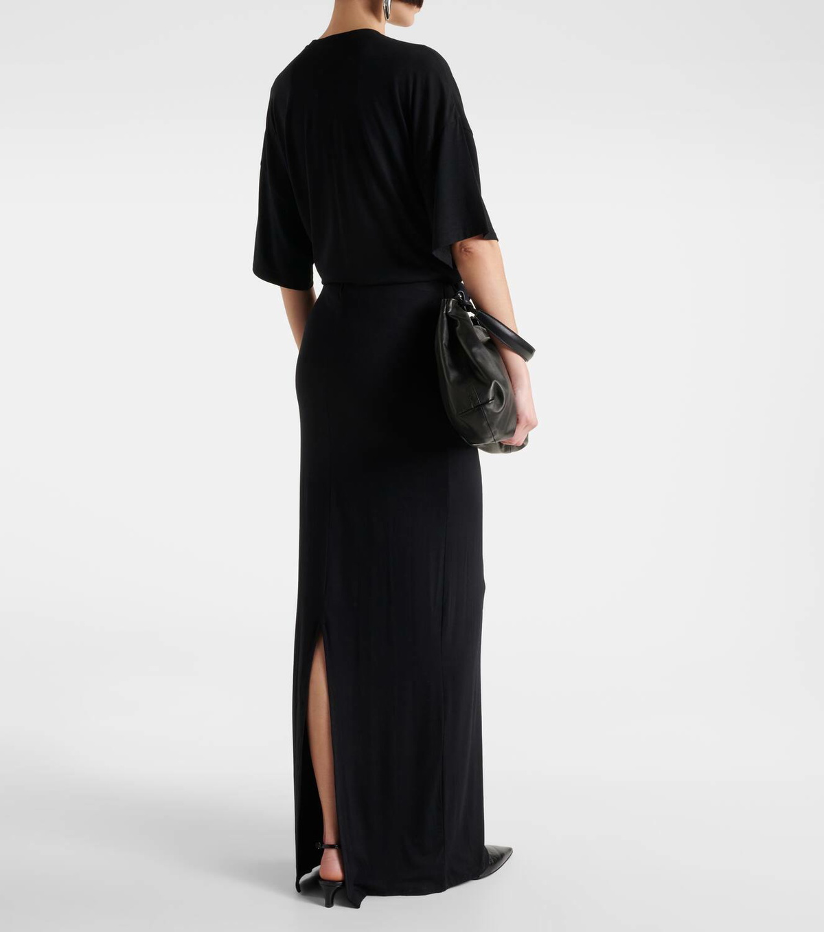 chinese dress ladies Erika Peña Ella Maxi Dress O/S / Sage main image 0