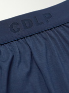CDLP - Three-Pack Slim-Fit Stretch-Lyocell Boxer Shorts - Blue