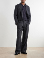 Sunspel - Wool Polo Shirt - Blue