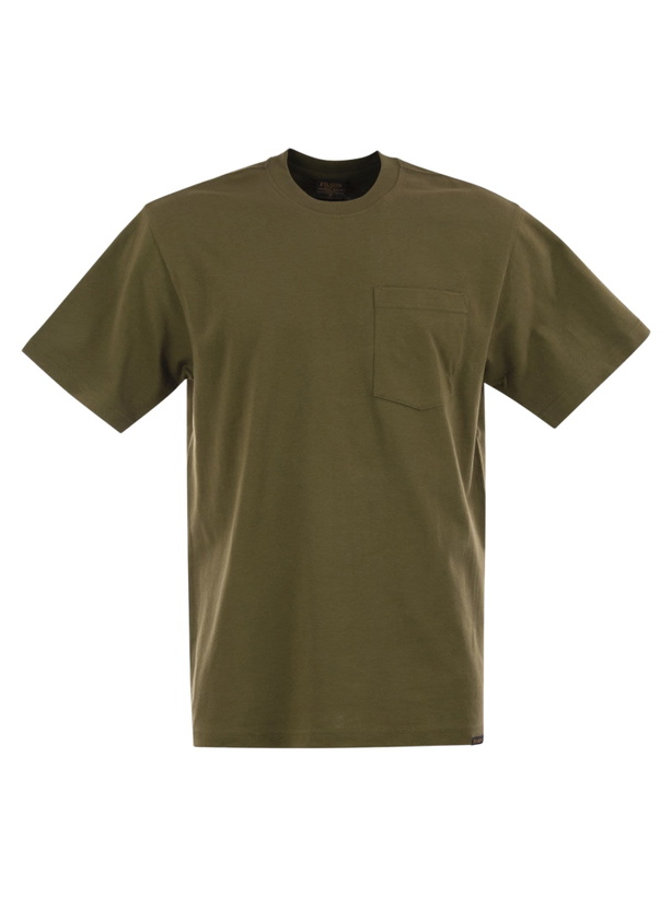 Photo: Filson Cotton T-shirt With Breast Pocket