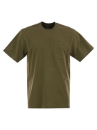 Filson Cotton T-shirt With Breast Pocket