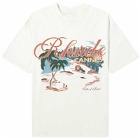 Rhude Men's Cannes Beach T-Shirt in Vintage White