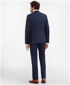 Brooks Brothers Men's Regent Fit Glen Plaid 1818 Suit | Navy