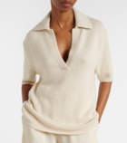 Gabriela Hearst Sohan cashmere polo shirt