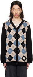 Anna Sui SSENSE Exclusive Blue Cardigan