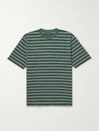 Beams Plus - Striped Cotton-Jersey T-Shirt - Green