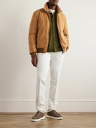Kiton - Suede Bomber Jacket - Unknown