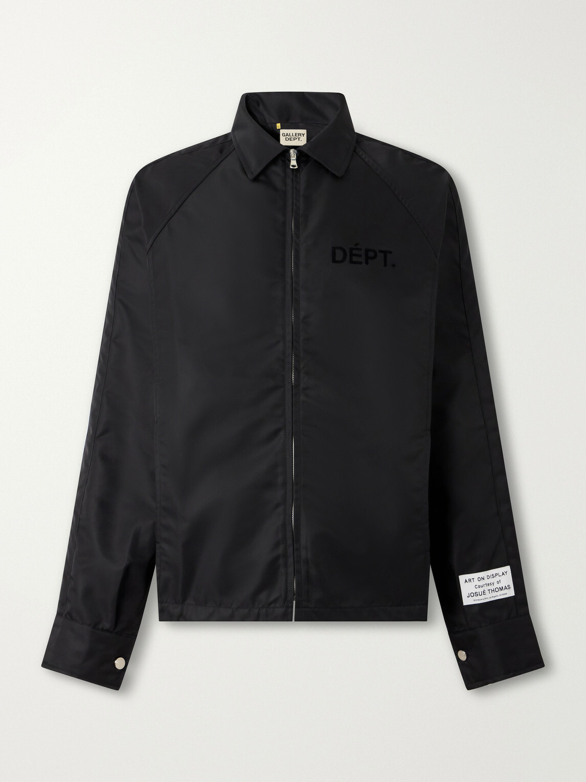 Gallery Dept. - Montecito Logo-Embroidered Shell Jacket - Black