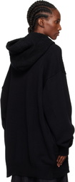 Y's Black Toggle Hoodie