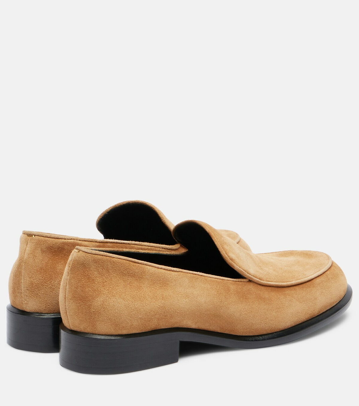 Khaite Miles suede loafers