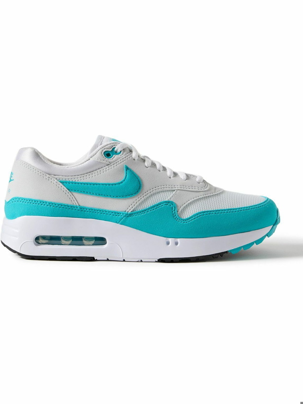 Photo: Nike Golf - Air Max 1 ’86 OG G Suede and Mesh Golf Sneakers - Blue