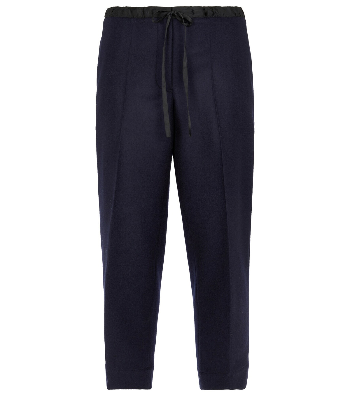 Jil Sander Women Fitted Cropped Pant With Flared Hem
