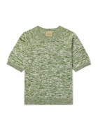 Federico Curradi - Linen and Organic Cotton-Blend T-Shirt - Green