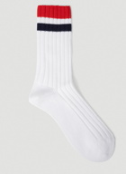 Gucci - Logo Socks in White