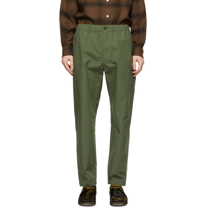 Photo: Engineered Garments Green Cotton Ripstop Trousers