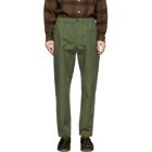 Engineered Garments Green Cotton Ripstop Trousers