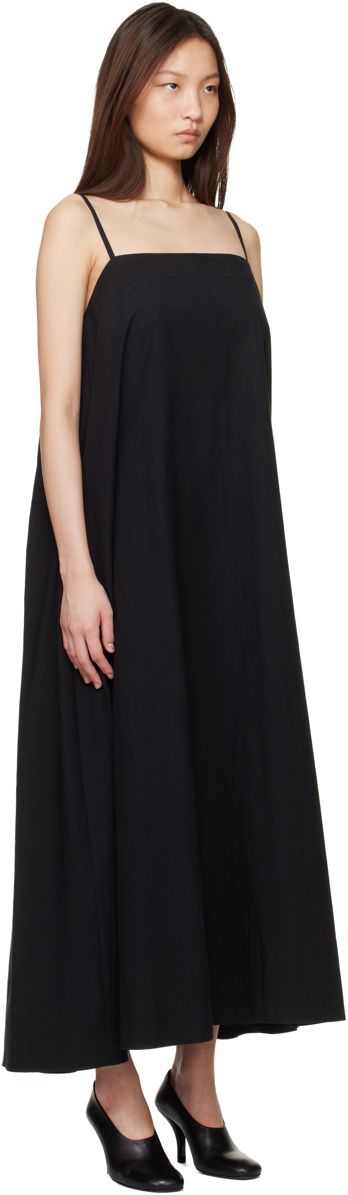 Studio Nicholson Black Achille Maxi Dress
