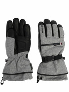 MONCLER GRENOBLE Logo Padded Wool Flannel Gloves