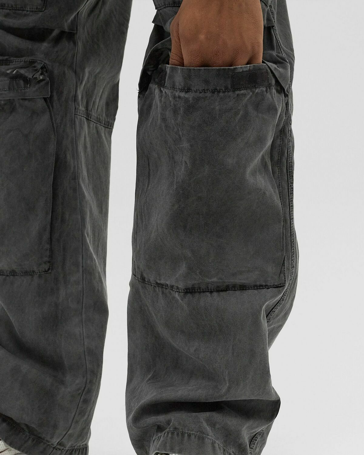 Diesel P-DANZEL PANT Grey Mens Cargo Pant Diesel