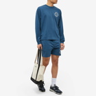 Museum of Peace and Quiet Men's Badge Sweat Shorts in Navy