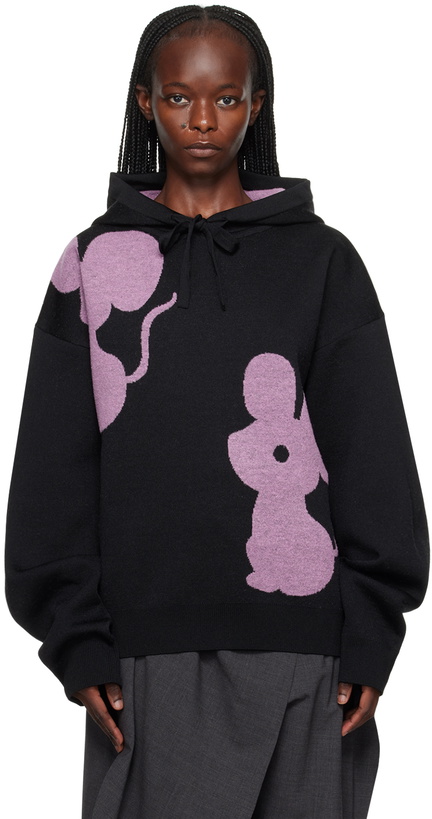 Photo: JW Anderson Black Mouse Hoodie