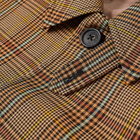 Helmut Lang Plaid Car Coat