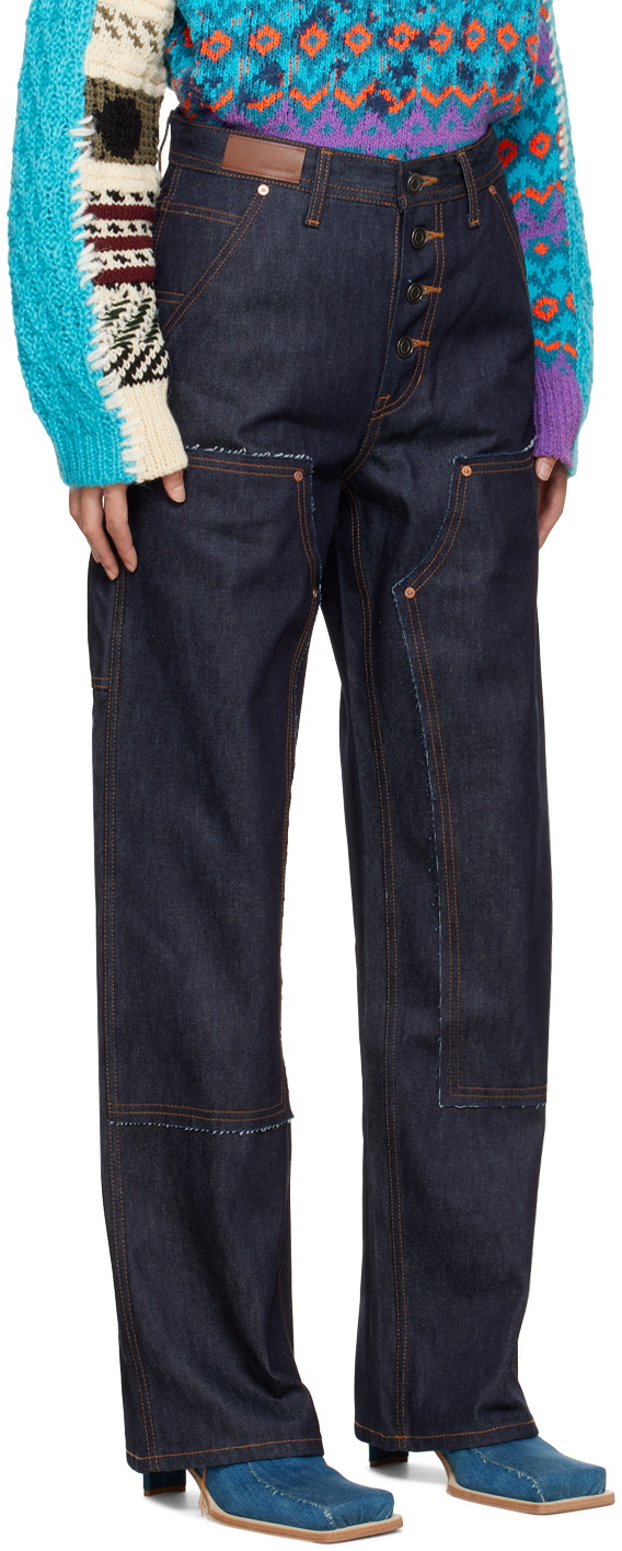 Andersson Bell Rodeo Carpenter Wide Jeans Jeans 600064017blk