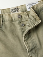 Gallery Dept. - La Flare Slim-Fit Distressed Denim Jeans - Green