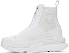 Converse White Run Star Legacy Chelsea CX Mono Sneakers
