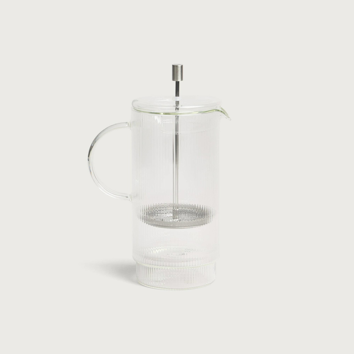 ferm LIVING Ripple Thermal French Press in Clear